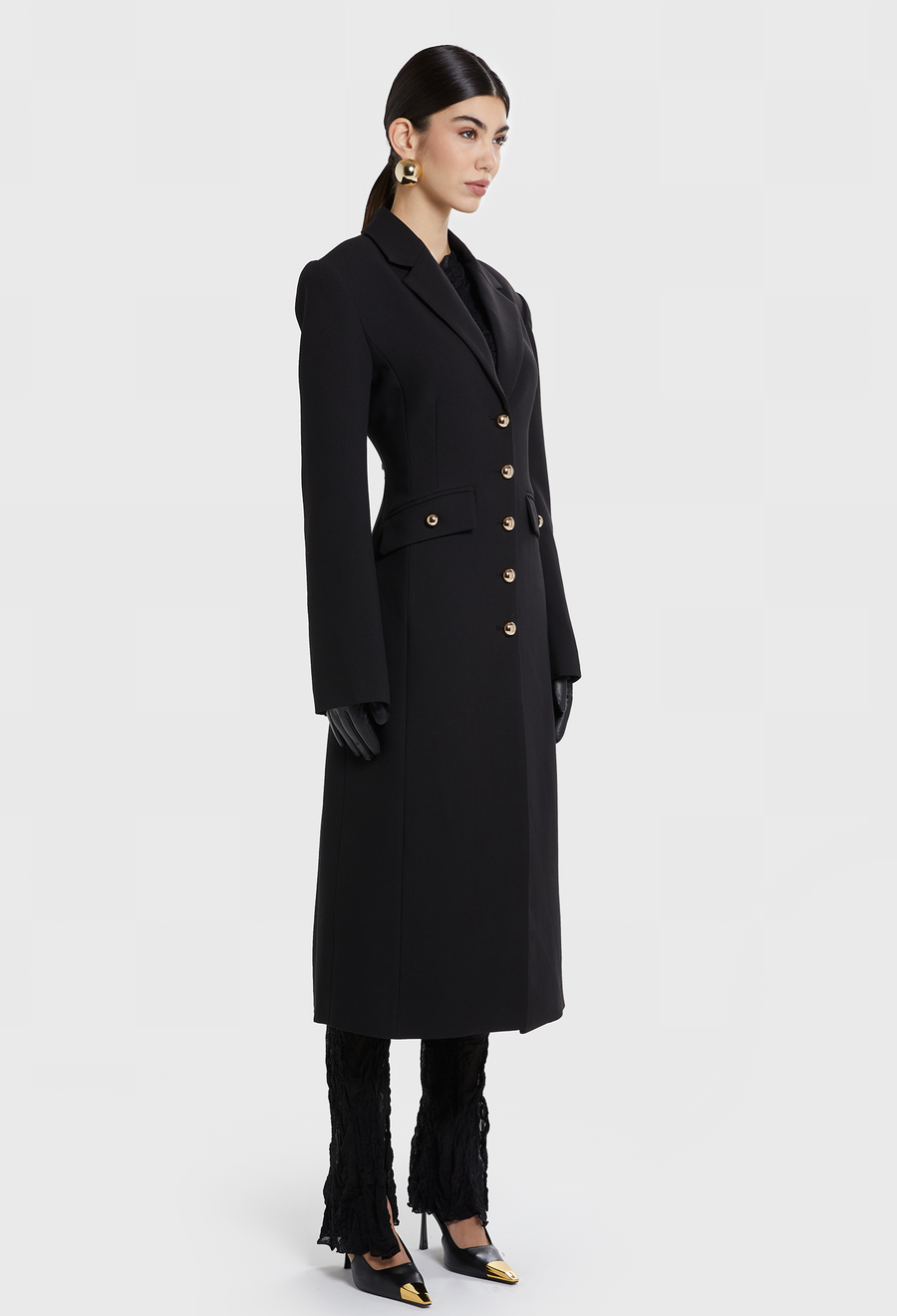 BROOKLYN CURVED COAT