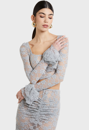 JOLENE LACE CROP TOP