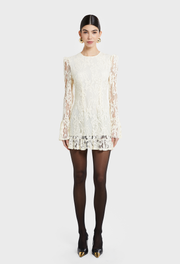 IVORY BELLA LACE DRESS