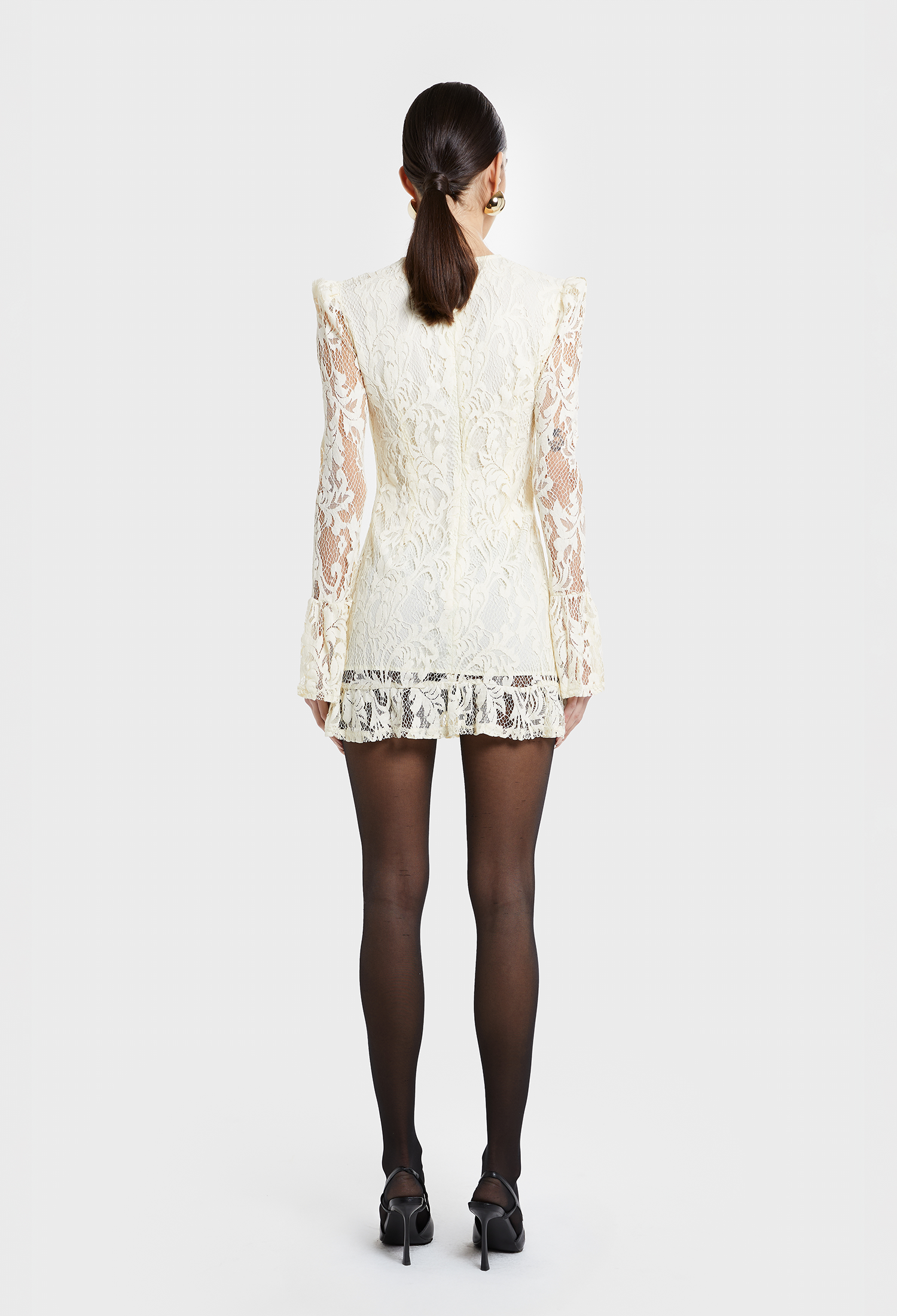 IVORY BELLA LACE DRESS
