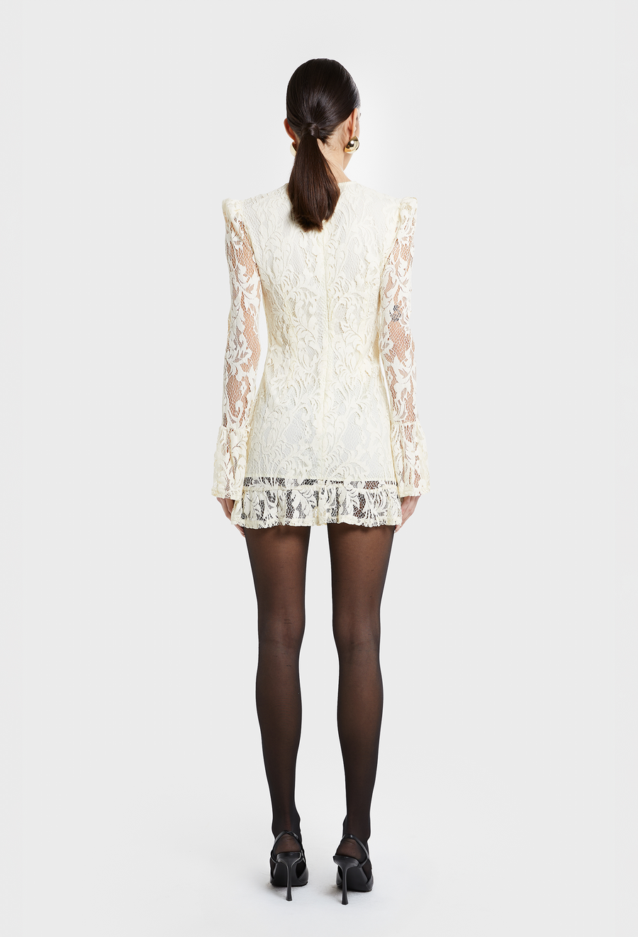IVORY BELLA LACE DRESS