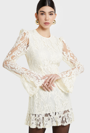 IVORY BELLA LACE DRESS