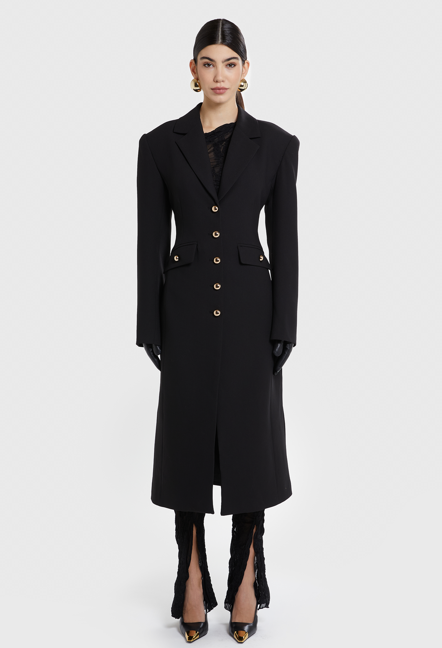 BROOKLYN CURVED COAT