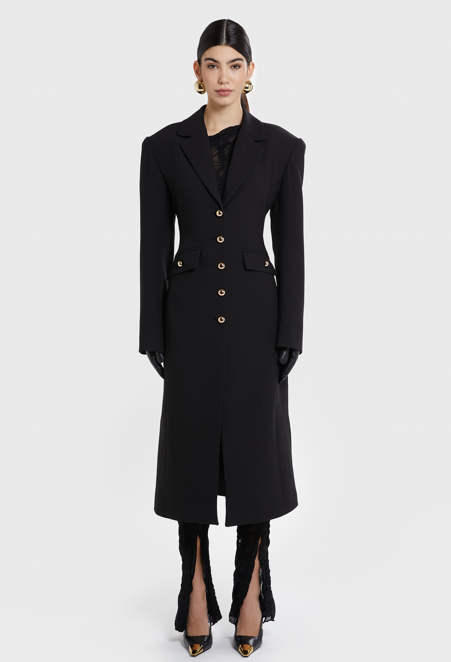 BROOKLYN CURVED COAT