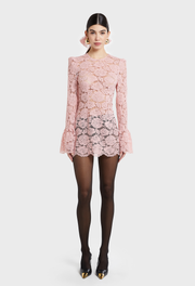 BLUSH BELLA LACE DRESS