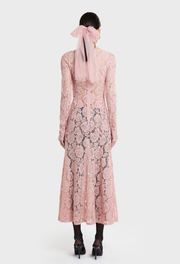 BLUSH LEYLA LACE DRESS