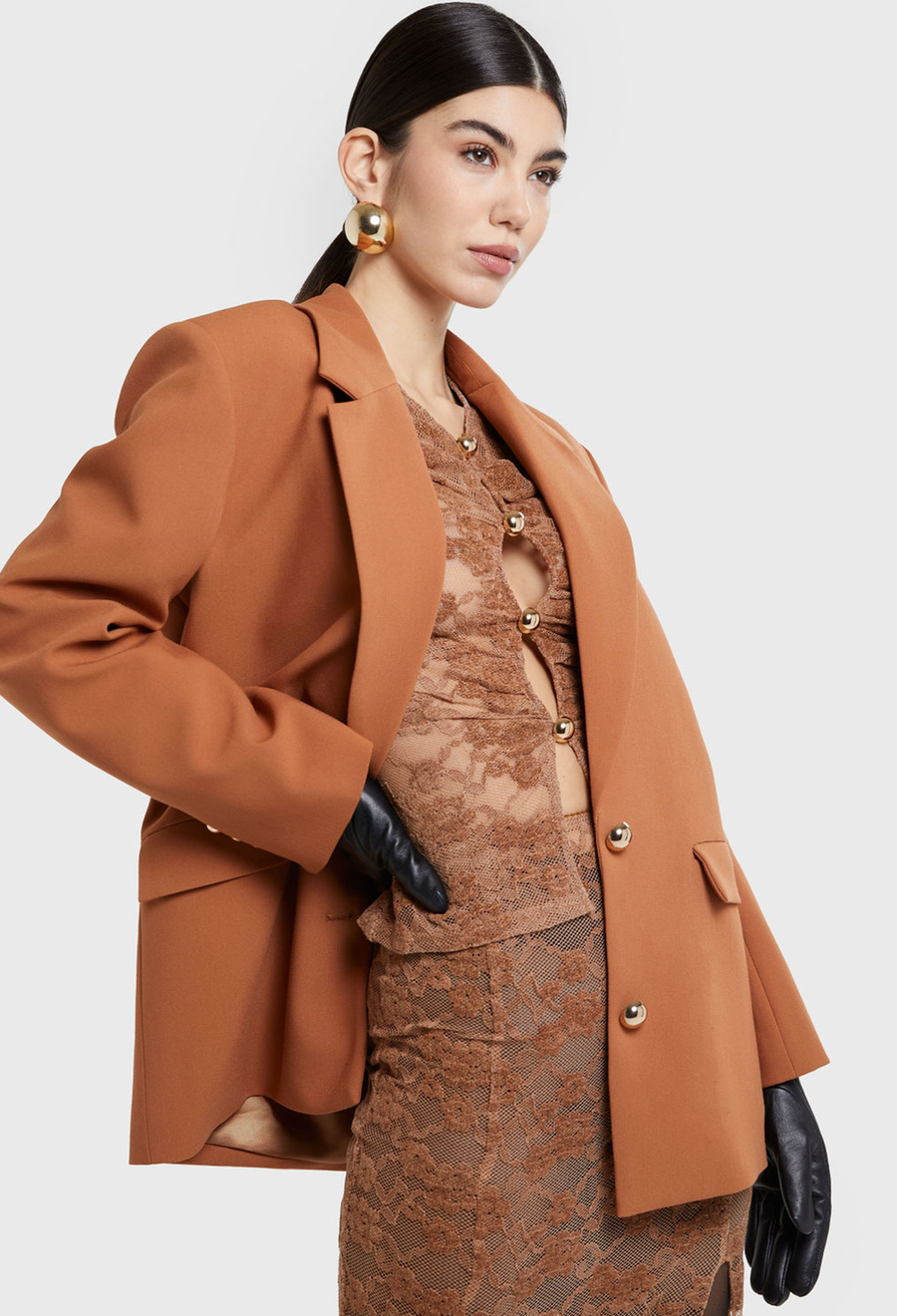 MOCHA DOWNTOWN BLAZER