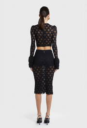 RENE LACE CROP TOP