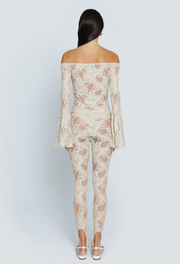 LEYLA OFF-SHOULDER LACE TOP