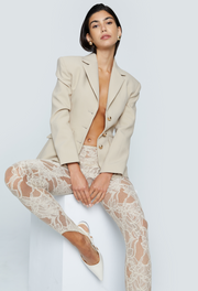 GIGI LACE STIRRUP LEGGINGS