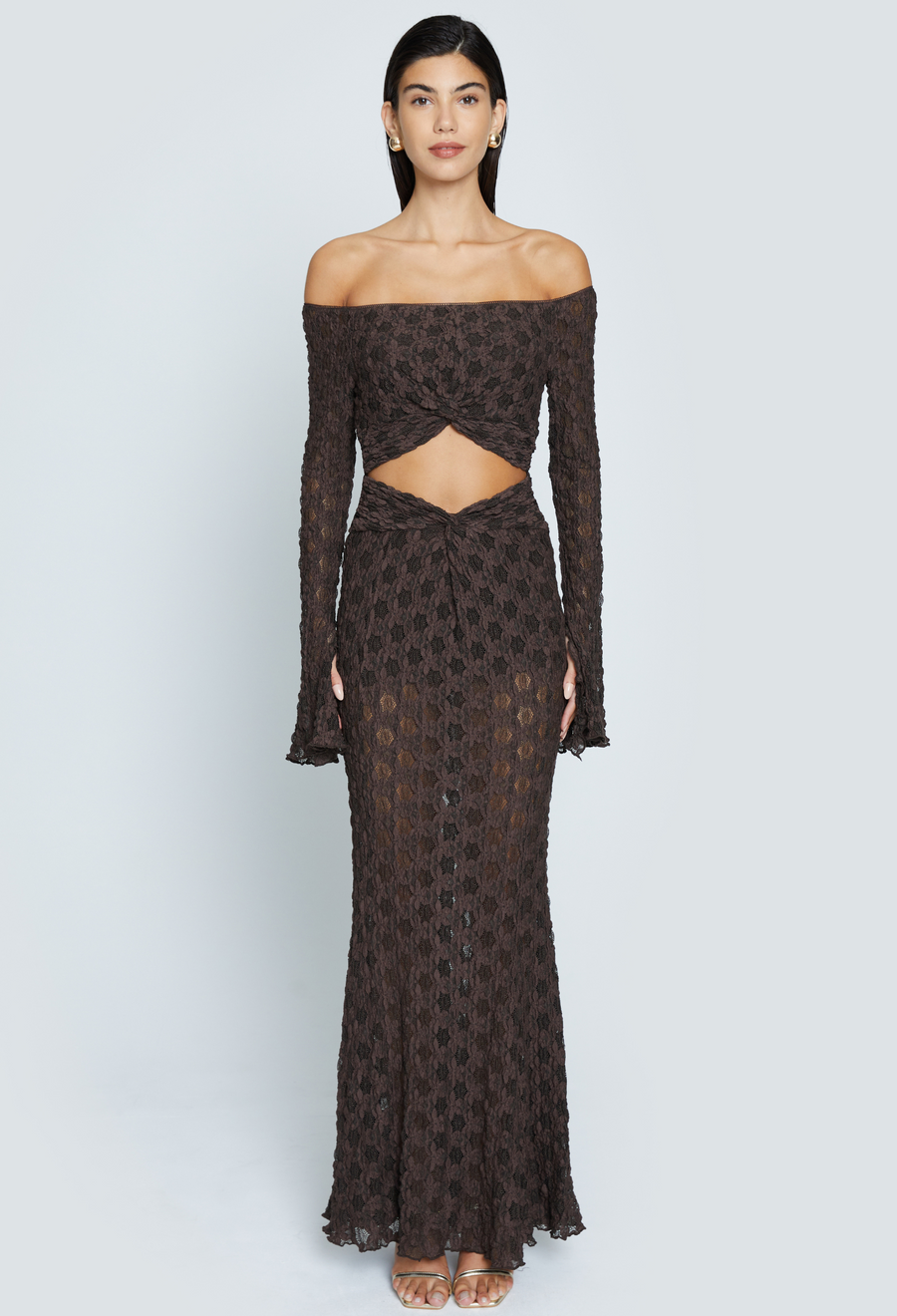 DONNA OFF SHOULDER DRESS