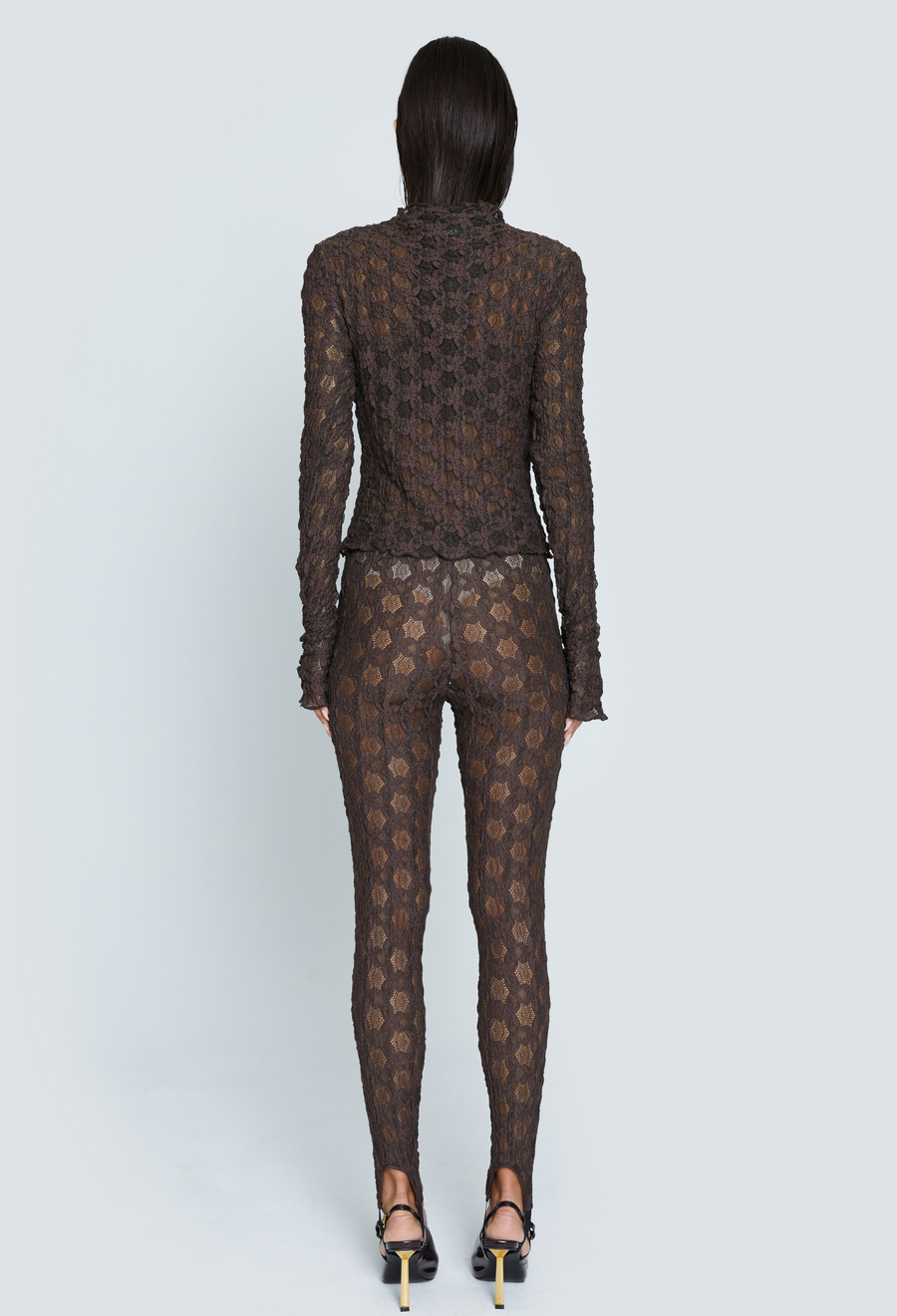 GIGI LACE STIRRUP LEGGINGS