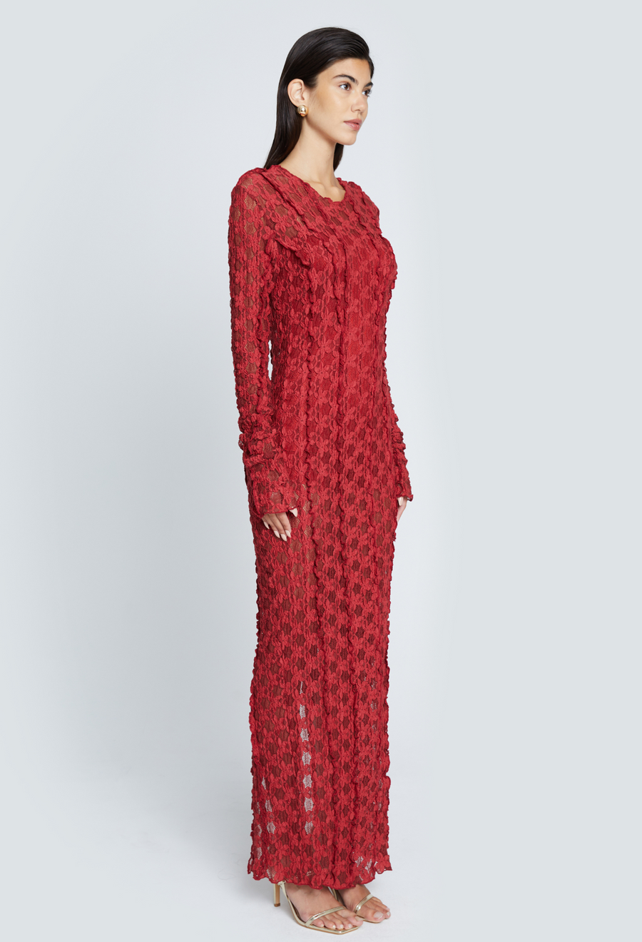 MARIE LACE MAXI DRESS