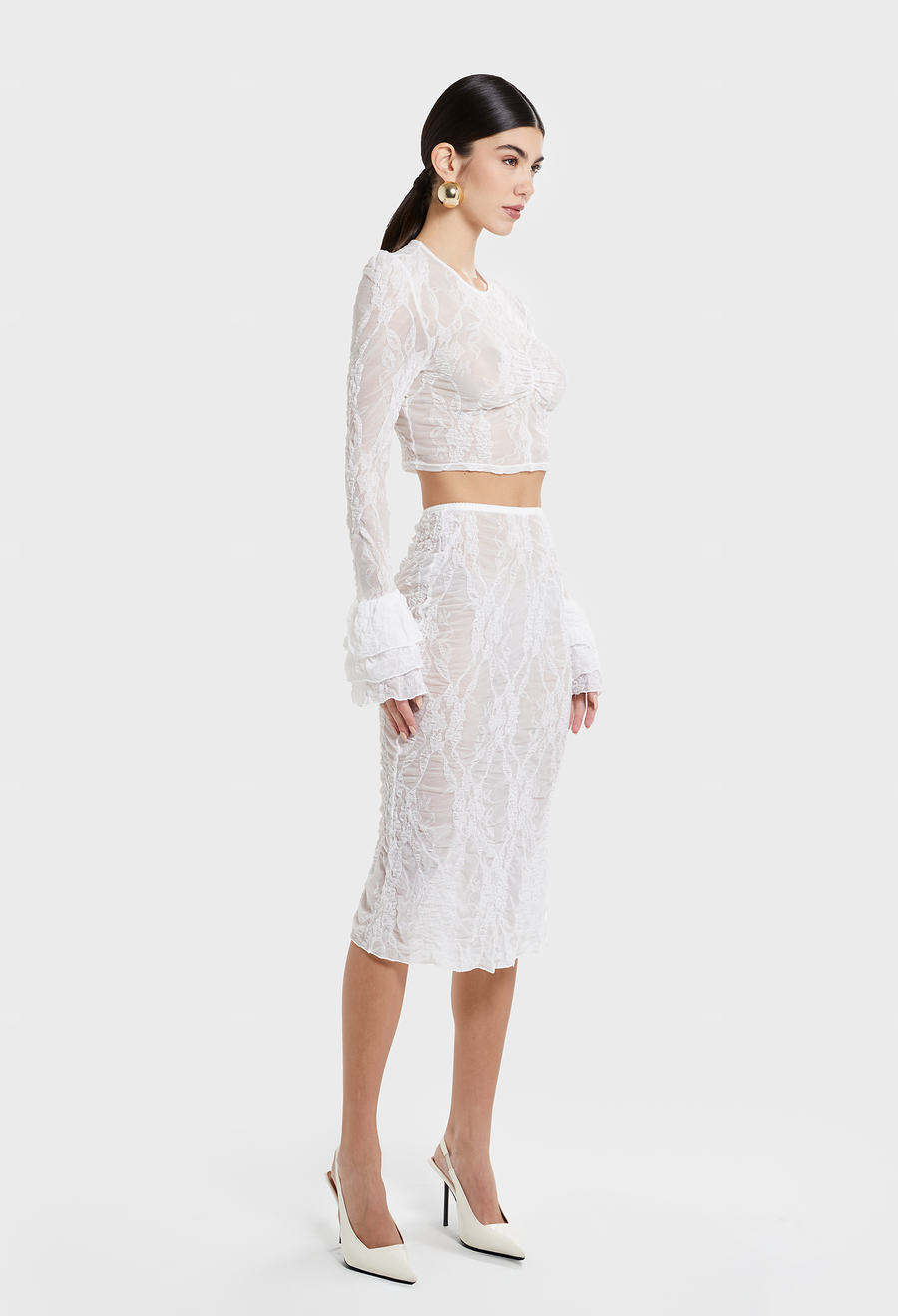 RENE LACE CROP TOP