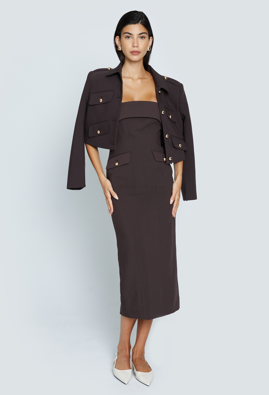 SAYA MIDI DRESS