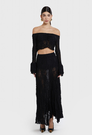 DELPHINE LACE SKIRT