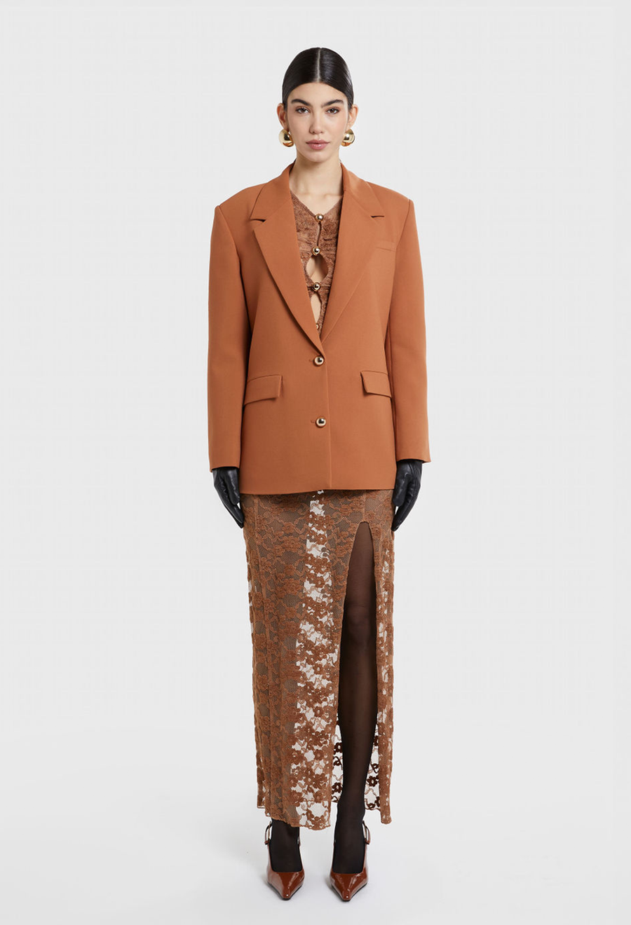 MOCHA DOWNTOWN BLAZER