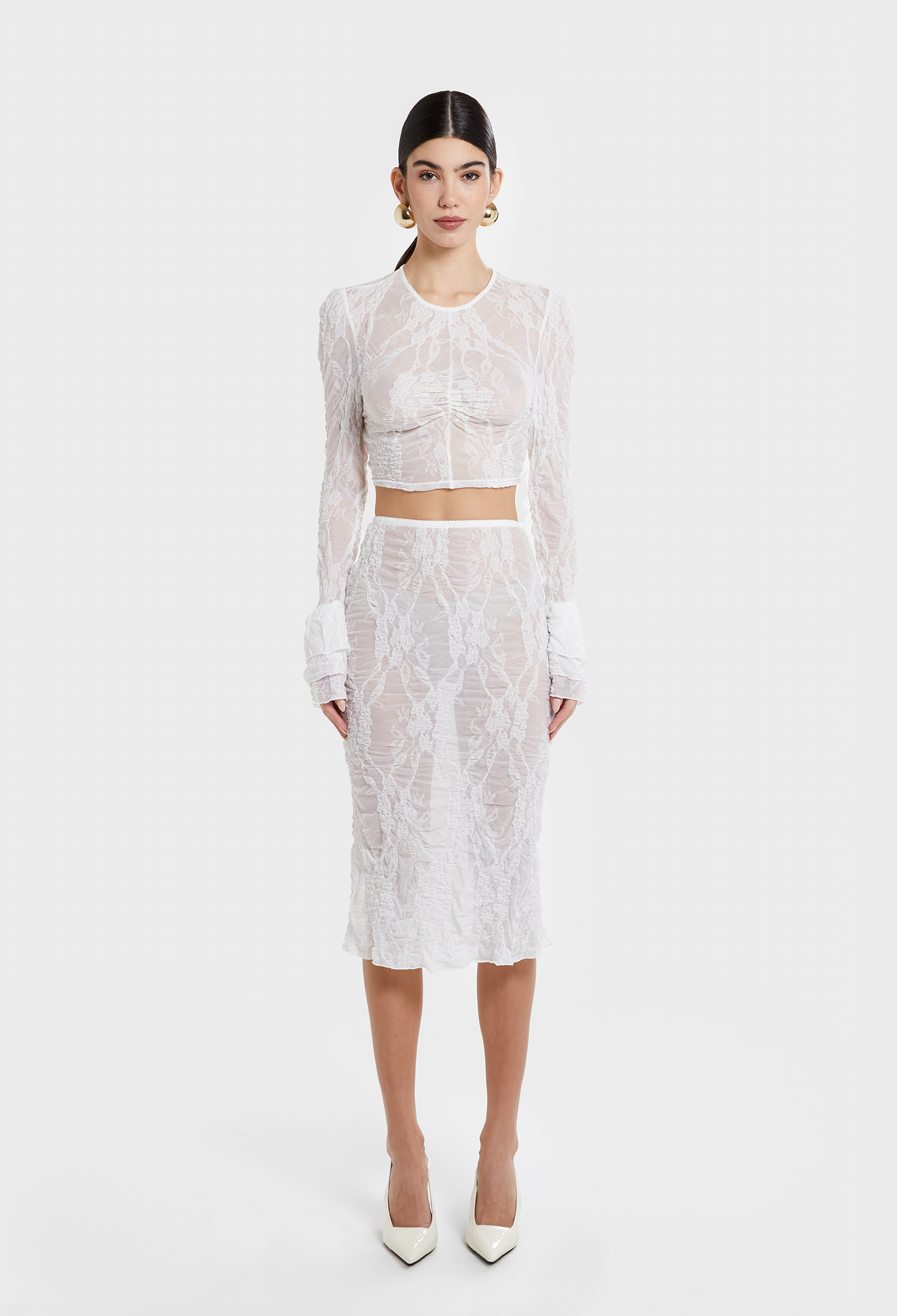 RENE LACE CROP TOP